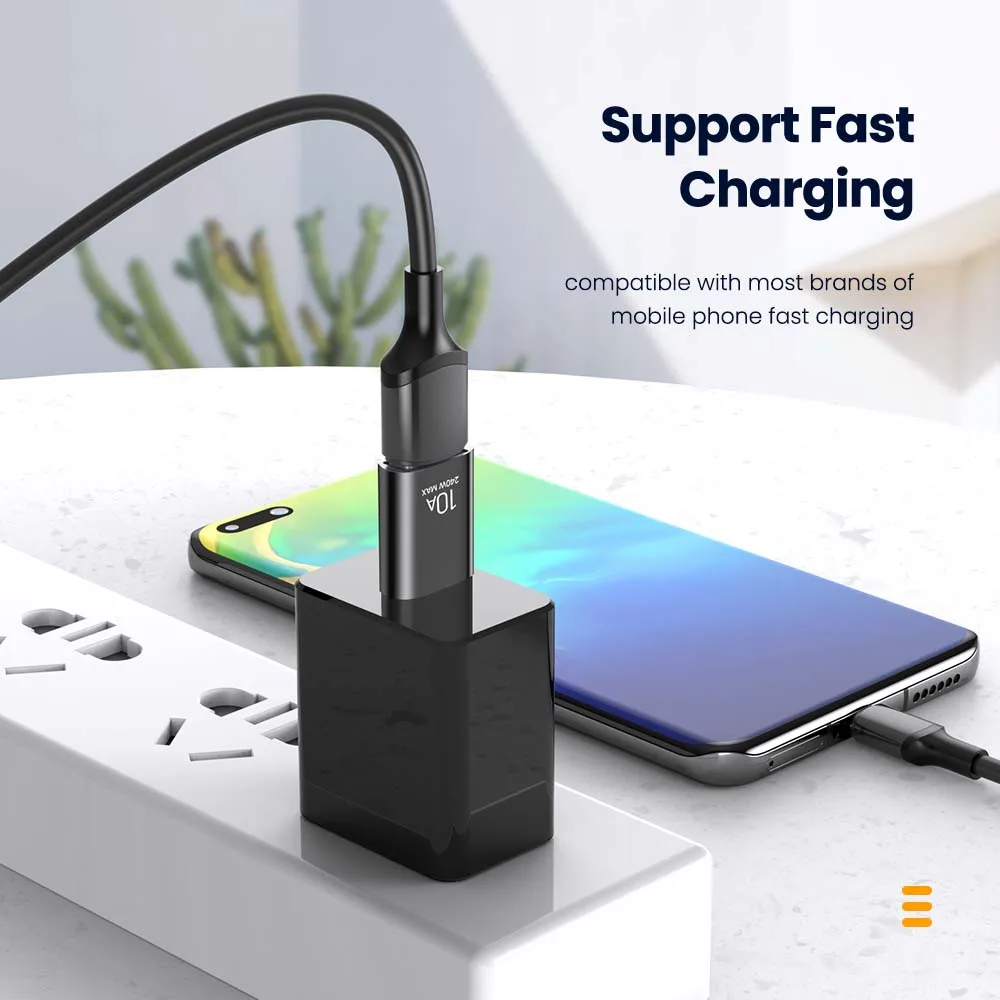 USB-A auf USB-C OTG-Adapter, USB 3.0, 10 A – Bild 3
