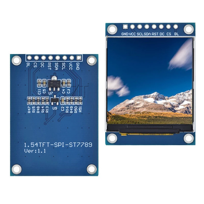 1,54 Zoll TFT LCD-Displaymodul ST7789-Treiber 240×240 SPI – Bild 4