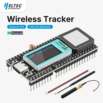 Heltec ESP32 LoRa Meshtastic Asset Tracker SX1262 Wi-Fi Bluetooth GPS Tracker für Fahrzeug Fahrrad Kinder