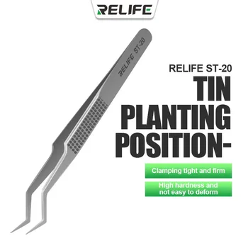RELIFE ST-20 Chip Positioning Pinzette Hochpräzise Flying Line Superharte Pinzette zum Löten