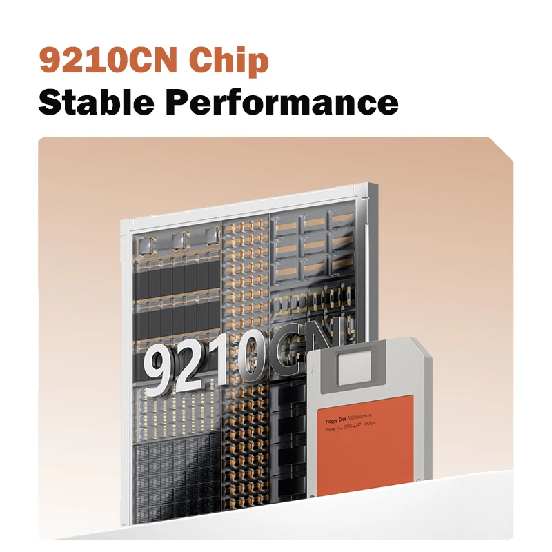Hagibis 2230 M.2 NVMe SSD-Gehäuse USB 3.2 Gen 2 auf PCI-E M.2 – Bild 5