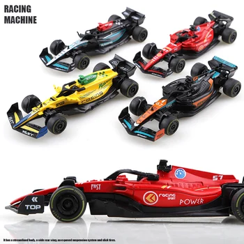 (Beutel) 1,43 Legierungsmodell Rennwagenspielzeug, exquisite Formel Legierung Pullback Rennwagen