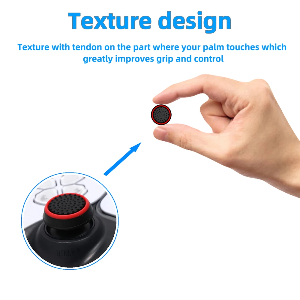 4 stücke Analog Joystick Leucht Thumb-Stick Grip Caps Fall – Bild 3
