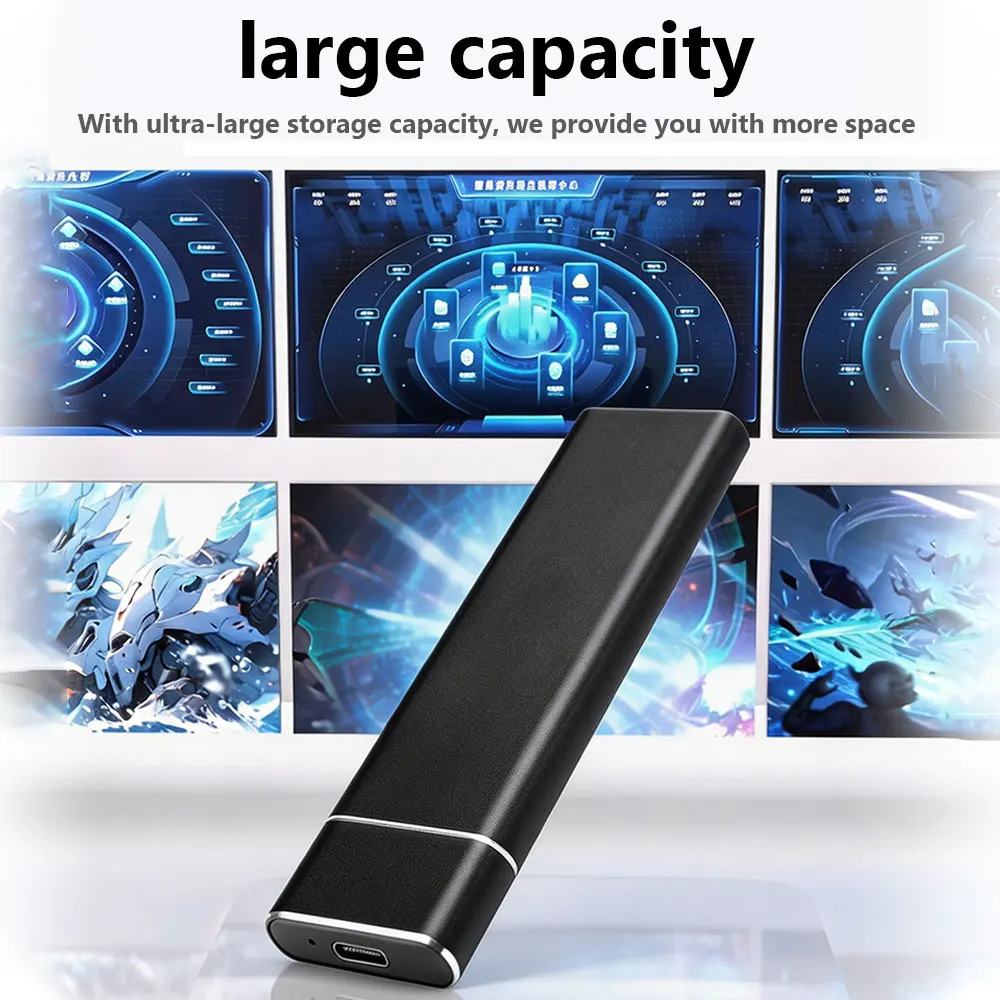 Hochgeschwindigkeits-USB-3.1-SSD, tragbare externe – Bild 4