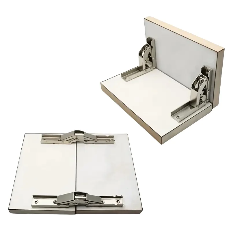 2PCS/Set 90 Degree Folding Door/Shelf Hinge Hidden Bracket – Bild 4