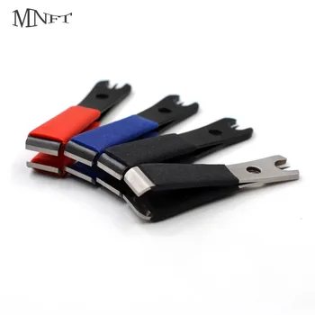 MNFT 1 Stück Fliegenfischen Schnur Nipper Cutter Clipper mit Augennadel Angelwerkzeug