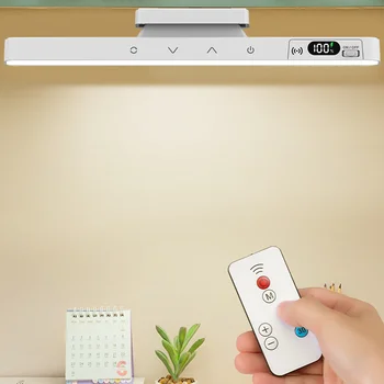 Touch-Tischlampe, magnetische Schreibtischlampe, eingebauter 2500-mAh-Akku zum Lesen, Schrank, Spiegel