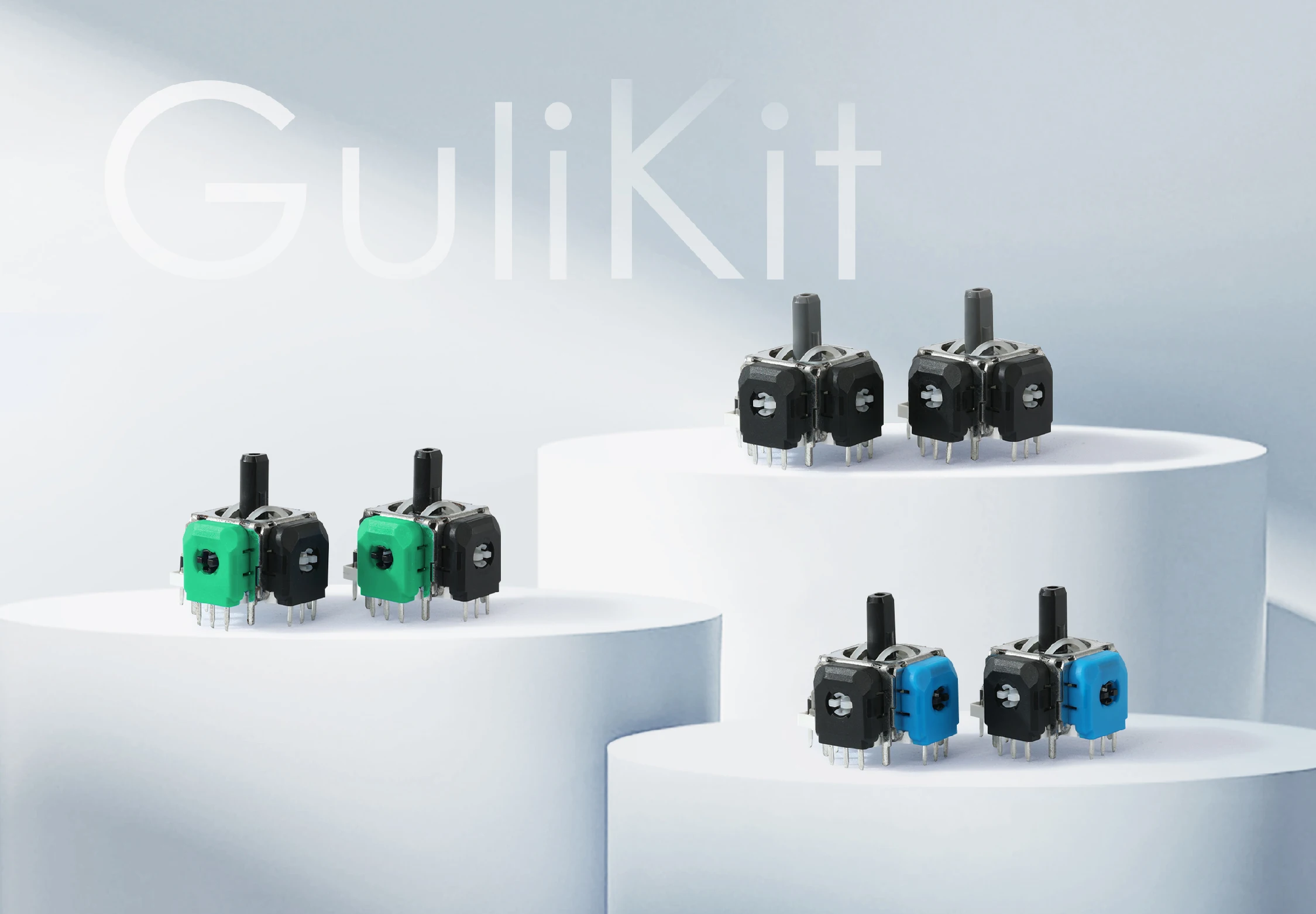 GuliKit TMR Joystick mit Stick Cap für PS4 PS5/PS5 Edge – Bild 4