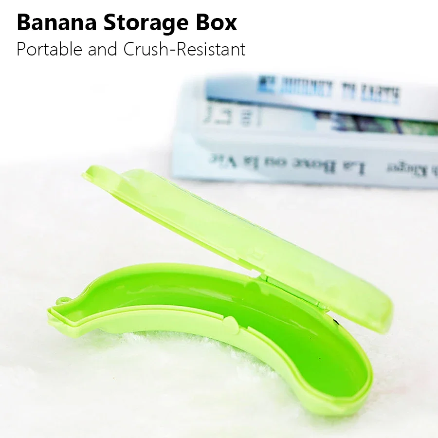 Bananen-Aufbewahrungsbox für Outdoor-Reisen, niedlicher – Bild 3