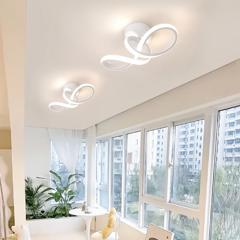 LED Gang Deckenleuchten Moderne Kronleuchter Drei Farben – Bild 4