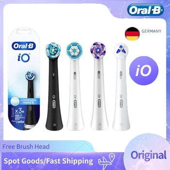 Oral B IO-Serie Ersatzbürstenköpfe für Oral-B IO 2/3/5/7/8/9 elektrische Zahnbürste Gentle Care Ultimate Clean