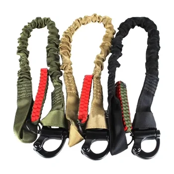 2025 Quick Release Sicherheitsgewehr Sling Lanyard Strap Seil Linie Klettern Schützen Schlinge für Outdoor