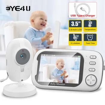 3.5 ''Video Baby phone Nachtsicht-Sicherheits kamera 2,4g Mutter Kind
