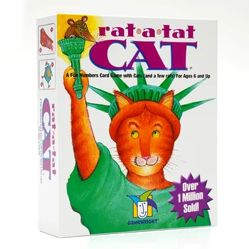 Rat a Tat Cat - lustiges Zahlen-Kartenspiel mit Katzen (und ein paar Ratten) für Kinder ab 6 Jahren ﻿
