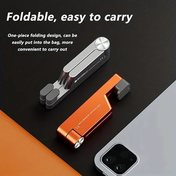 T2 Universal Mini Größe Aluminium Tragbare Klapp Schreibtisch Halterung Handy Cradle Faltbare Ständer