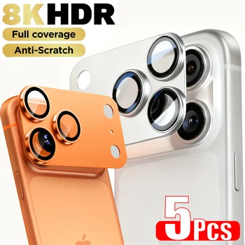 Metall-Kamera-Schutz aus gehärtetem Glas für iPhone 17 Pro Max - Objektivschutz für iPhone 17 Pro Air