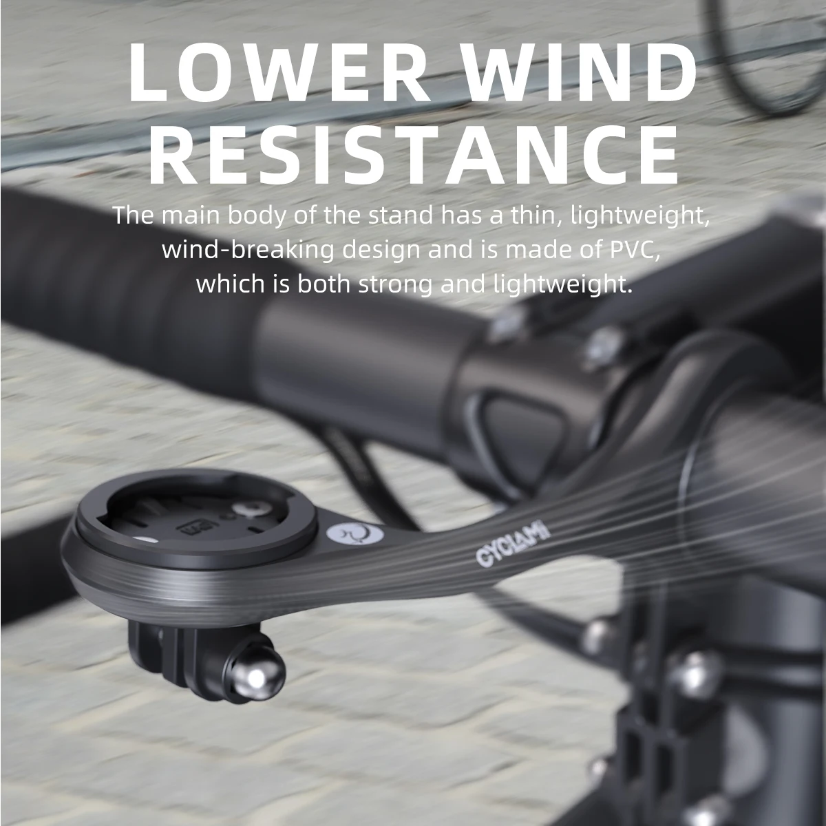 CYCLAMI Fahrradcomputerhalterung Gopro Kamerahalterung – Bild 3