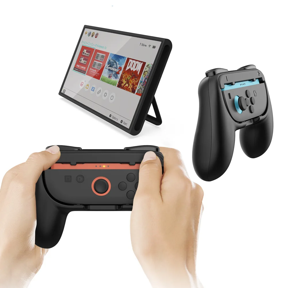2 Stück Griffe für Switch 2 JoyCon Zubehör Joy-Con 2 Links – Bild 4