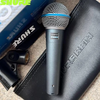 Shure Beta 58A Dynamisches Kabel-Gesangsmikrofon Professionelles Bühnen-Karaoke-Studio-Computerspiel-Mikrofon