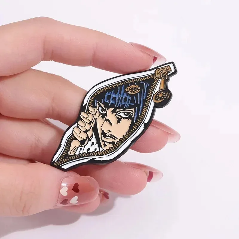 Cartoon Comic Charakter Emaille Pins Benutzerdefinierte Jojo – Bild 2