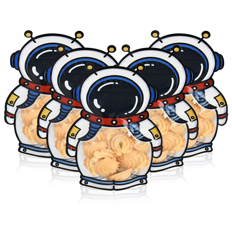 10 Stücke Astronaut Süßigkeiten Cookie Taschen – Bild 3