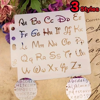 DIY Handwerk Alphabet Buchstaben Schablonen Vorlage Malerei Scrap booking Prägung Stempeln Album Karte