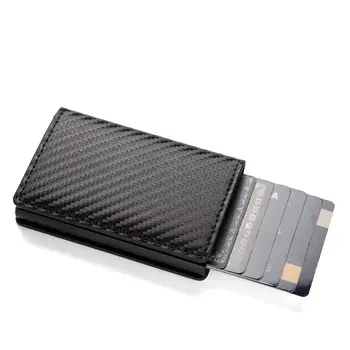 Diebstahlsicherer RFID-Kreditkartenhalter, minimalistische Geldbörsentasche, schlanker Kartenhalter