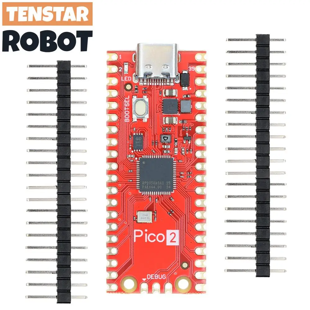 TENSTAR RP2350 Red Board PICO2 Entwicklungsboard TYPE-C USB – Bild 6