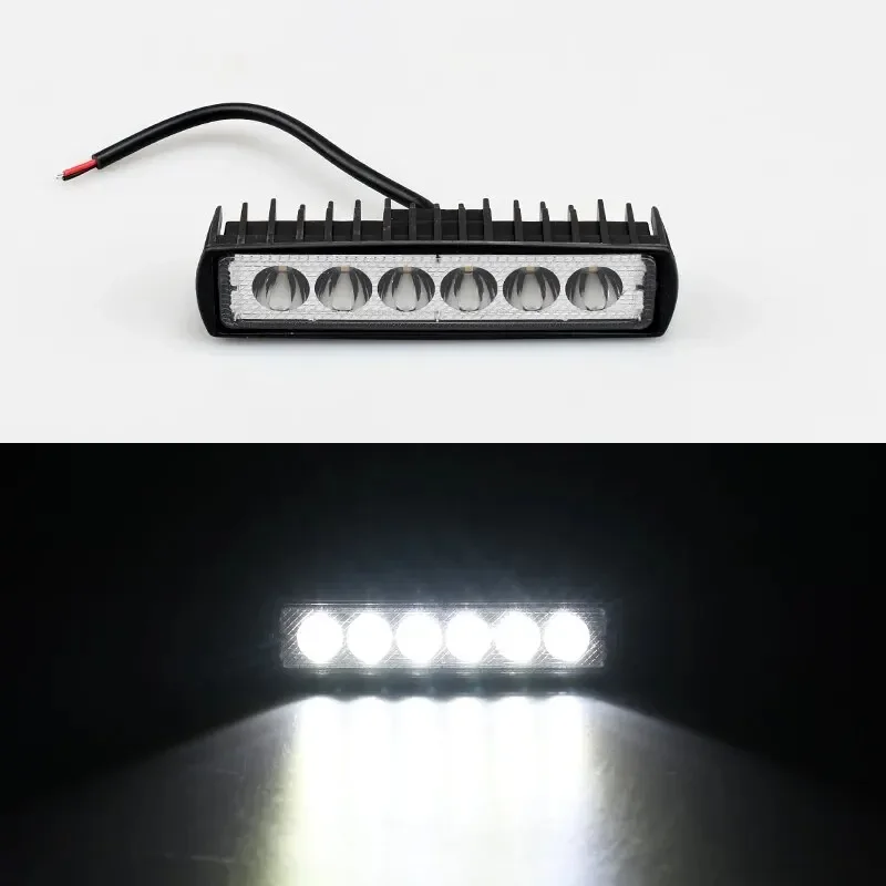 18w 6 LED Auto Arbeits licht hoch hell Scheinwerfer Universal – Bild 6