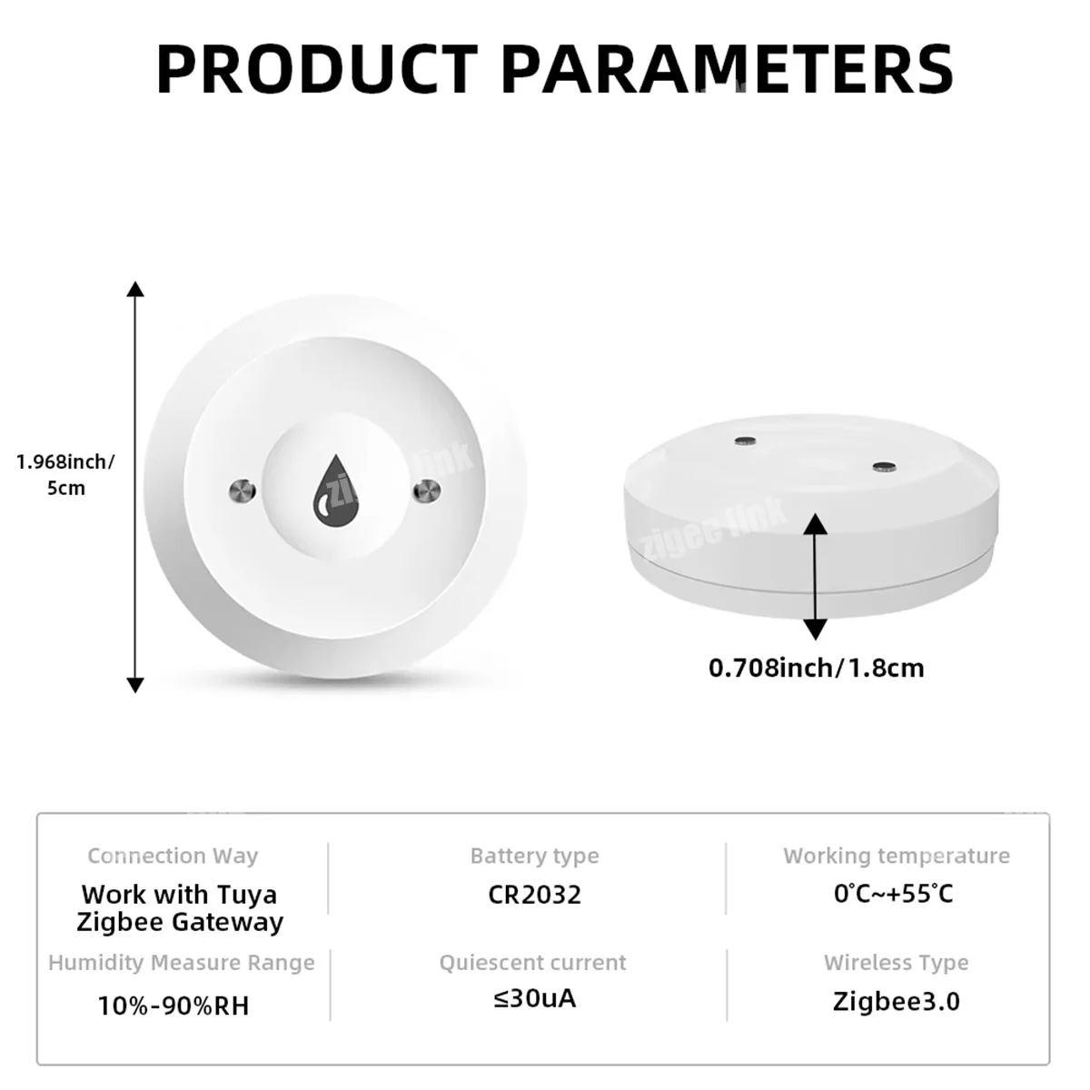 Intelligenter Wasserlecksensor für Tuya ZigBee 3.0 – Bild 6