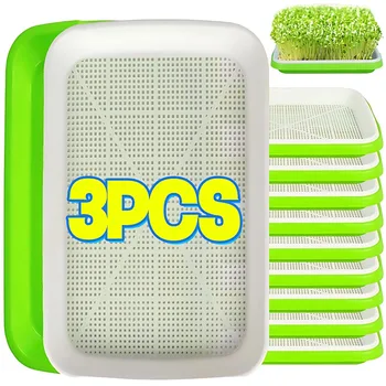 Keimung Tablett Pflanze Samen Topf Garten Doppel Schicht Arc Soilless Hydrokultur Wachsenden System Sämling