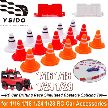 1/16 1/18 1/24 1/28 RC Auto Straßenlaternen Driften Rennen Verkehrsbarriere Verkehrskegel Simulierte Hindernis