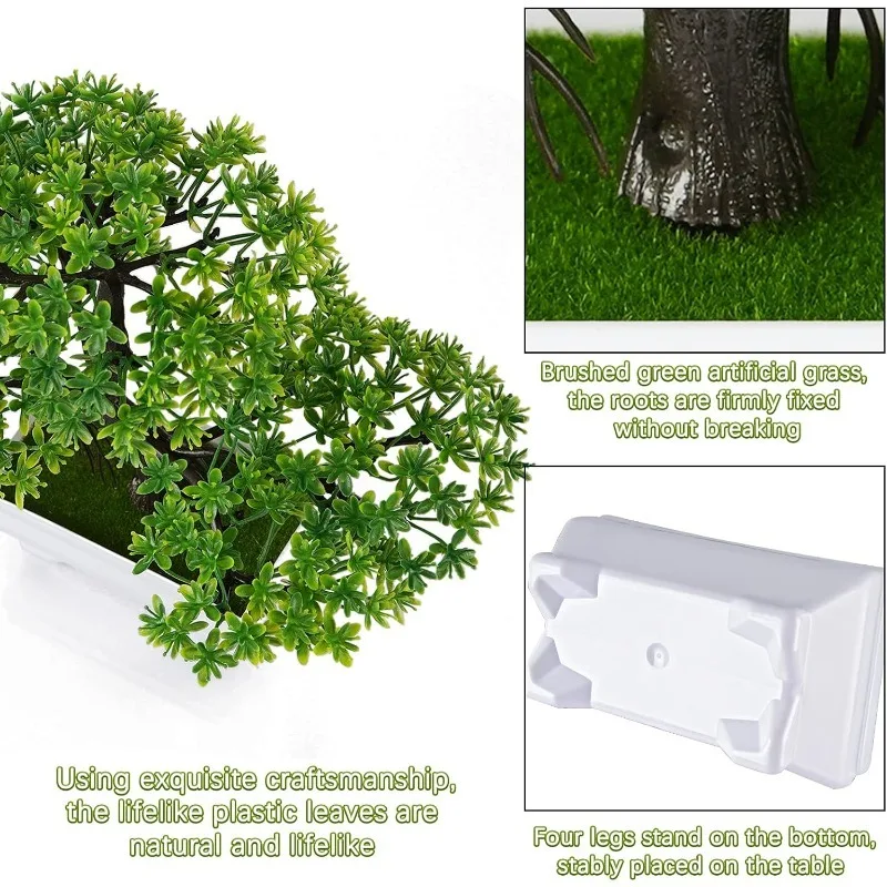 Künstliche Bonsai-Pflanzen, Simulierte Bäume im Topf – Bild 3