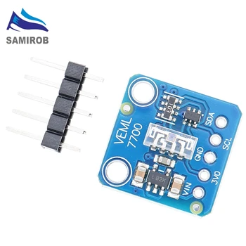 SAMIROB VEML7700 Umgebungslichtsensor 120k Lux Lichtmesssensorplatine 3,3V 5V I2C IIC-Schnittstelle