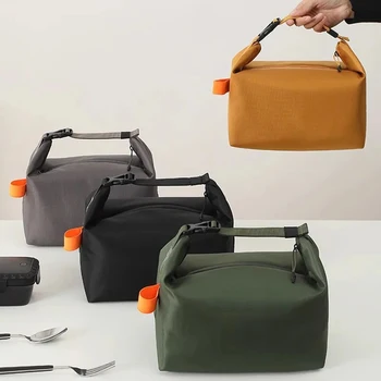 Lunchbag mit Frischhaltefunktion, Auslaufsichere Kühltasche, Lebensmittelbehälter, Lunch-Tragetasche