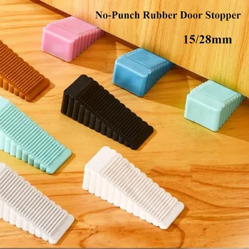 Sicherheit Silikon Tür Stop Block Keil Stop Tür Stopper Hause Büros Tür Hinten Retainer Schlag Stopper Gummi
