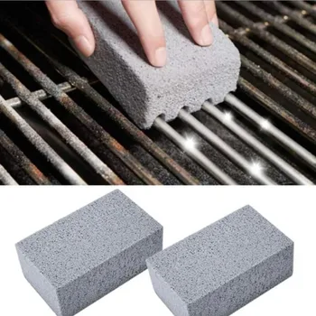 BBQ Grill Reinigung Pinsel Ziegel Block Grill Reinigung Stein Bimsstein Ziegel Für Grill Rack Outdoor Küche
