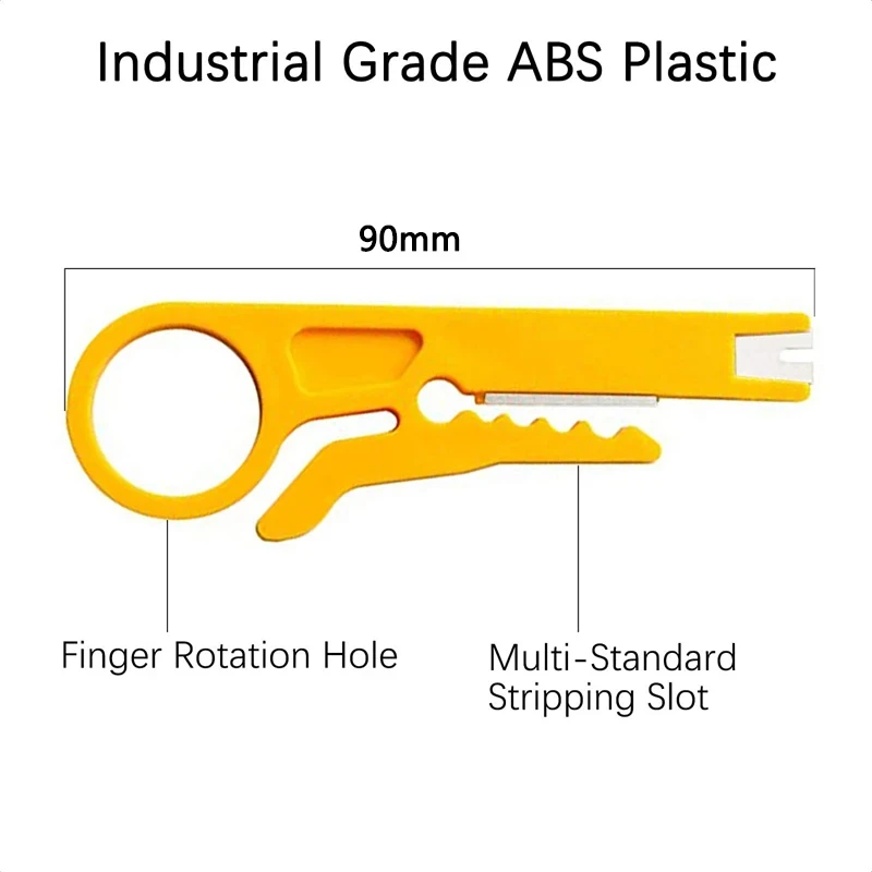 1PC Abisolierzange Messer Crimper Zange Crimpen Werkzeug – Bild 5