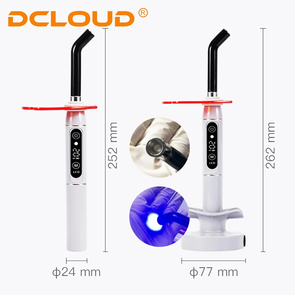 Dental-Härtungslampe, LED, 1S, Heilung, 3 Modi, ausharz, eine – Bild 2