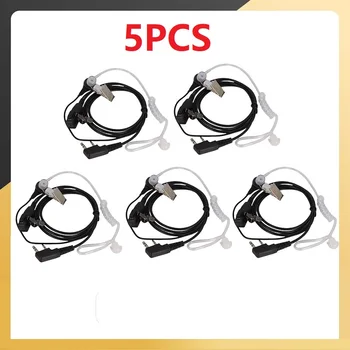Baofeng UV5R Walkie Talkie Kapset Quansheng UV-K5 Headset Kopfhörer Für Kenwood UV-5R UV82 UV-17 (5 Stück)