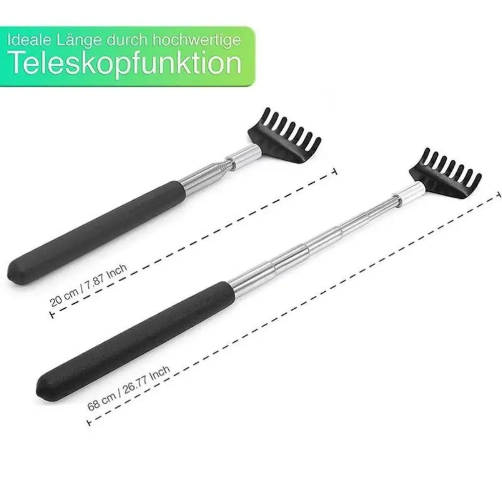 Teleskop-Rückenkratzer, Kratz-Rückenkratzer, Massagegerät – Bild 3