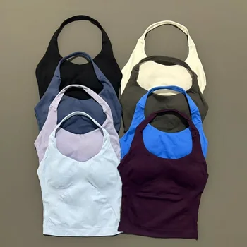 Frauen Sport Yoga Weste Lauf Gym Top Fitness Quick-Dry Workout Weste Hohe Elastische Yoga Tank Top Gym