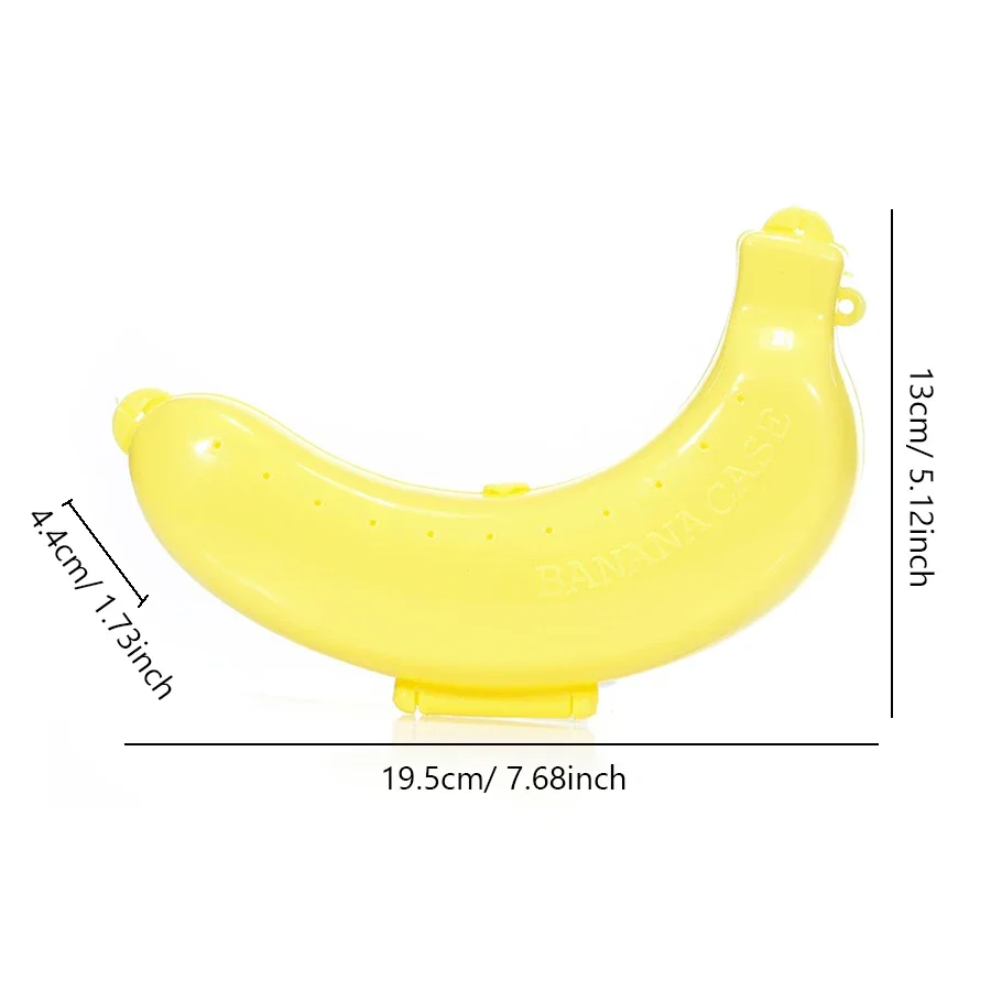 Bananen-Aufbewahrungsbox für Outdoor-Reisen, niedlicher – Bild 6