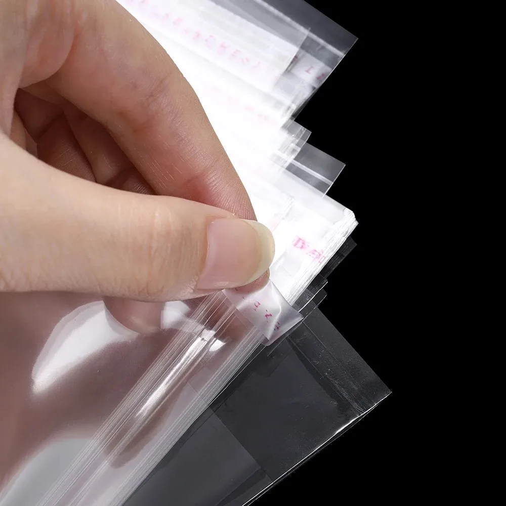 100 teile/los Transparente Selbstklebende Dichtung Taschen – Bild 5
