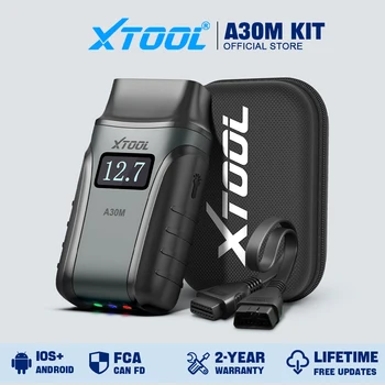 XTOOL Anyscan A30M Bluetooth OBD2-Scanner, Kfz-Diagnosegerät, 26+ Servicecode-Lesegeräte, CANFD-Protokoll