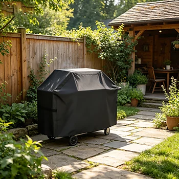 Grillabdeckung, BBQ-Grillabdeckung wasserdicht, universell passend für Weber Char-Broil Nexgrill, mehrere