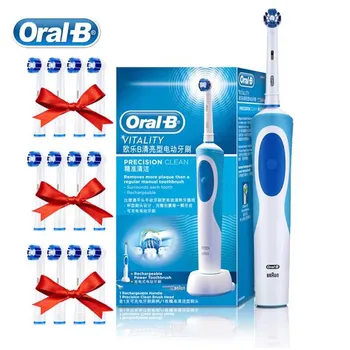 Oral B Elektrische Zahnbürste, Rotation, Reinigung, Oral 3D, weißer Zahn, für Erwachsene, Vitalität