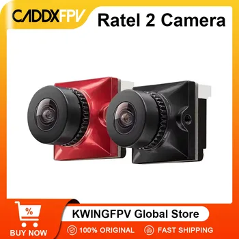 CADDX Ratel 2 V2 FPV Kamera Ratel2 2,1mm Objektiv FOV165 ° 16:9/4:3 NTSC/PAL umschaltbare Mikrokamera für RC