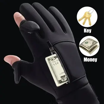 Winter-Touchscreen-Handschuhe für Outdoor-Sportarten, kältebeständige und winddichte Handschuhe für Männer