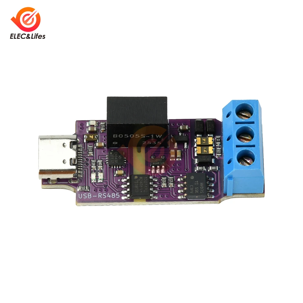 Magnetisch isolierter USB-zu-RS485-Adapter mit TVS-Schutz – Bild 5